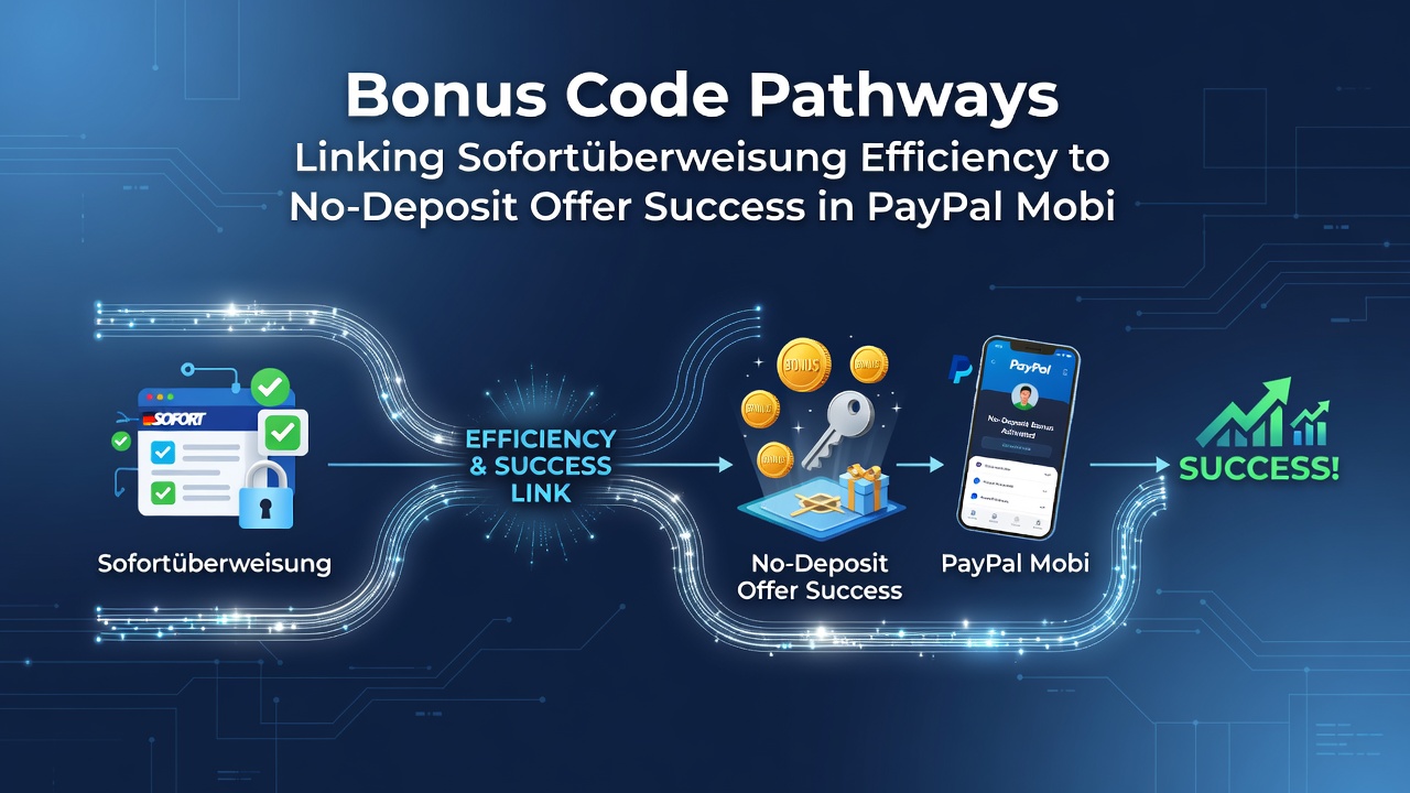 Darstellung von Transaktionspfaden und Bonusaktivierung in PayPal-Mobile-Casinos