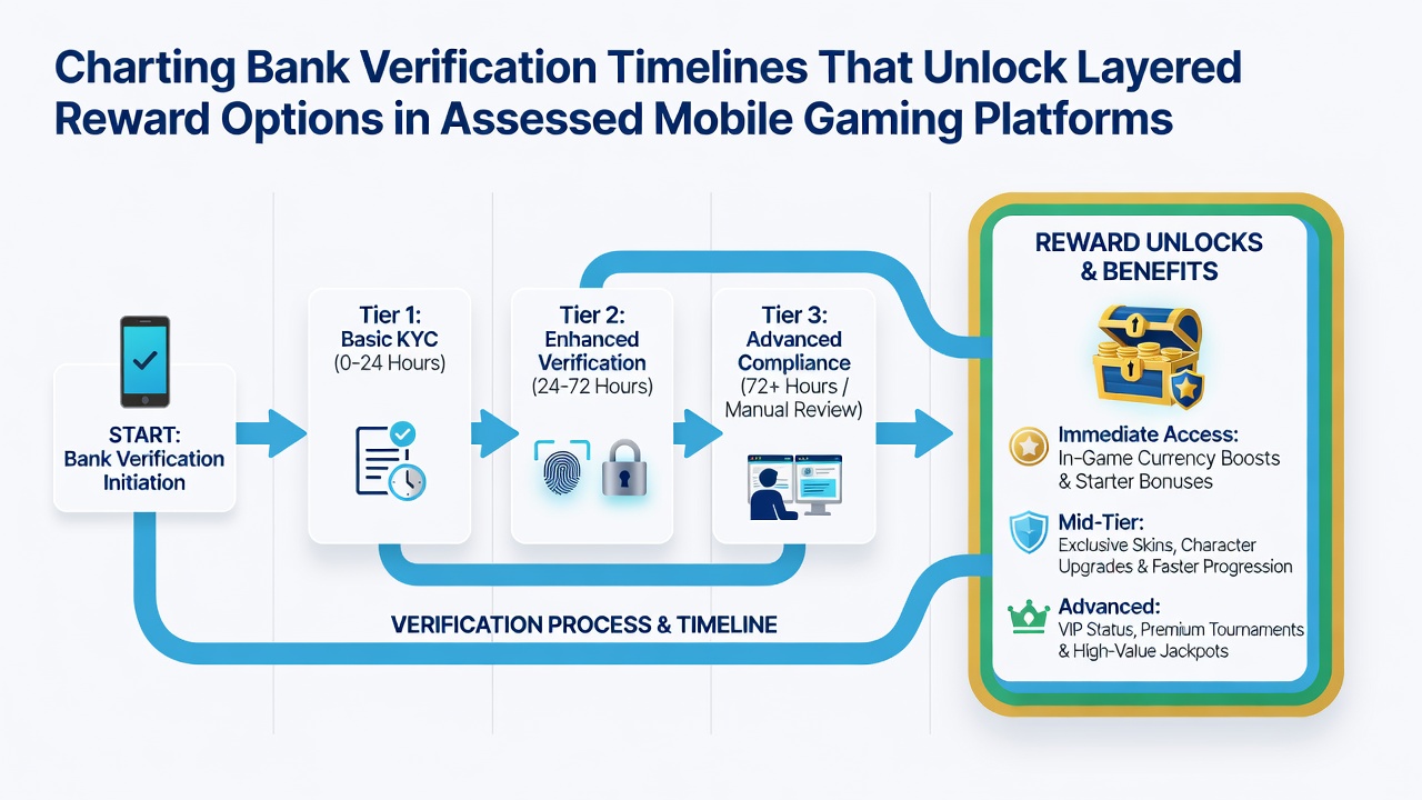 Darstellung von Verifizierungszeitplänen und deren Auswirkungen auf Bonusoptionen in mobilen Casinos