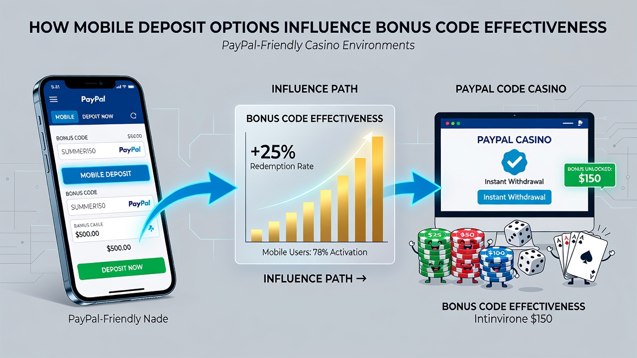 Analyse von Bonuscode-Effektivität in mobilen Casino-Umgebungen mit PayPal