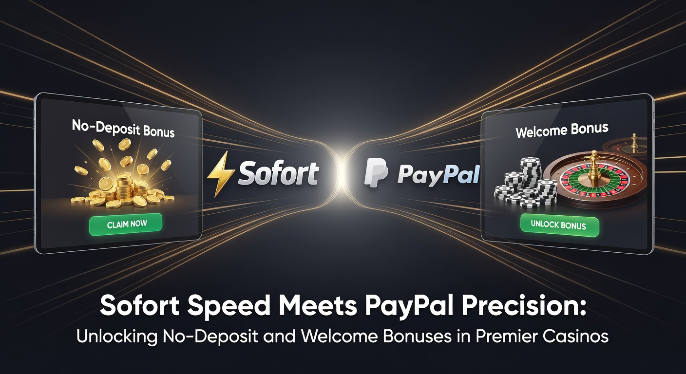 Darstellung von PayPal-Transaktionen in einem Casino-Interface mit Willkommensbonus-Pop-up und Uhr für Echtzeit-Überweisung